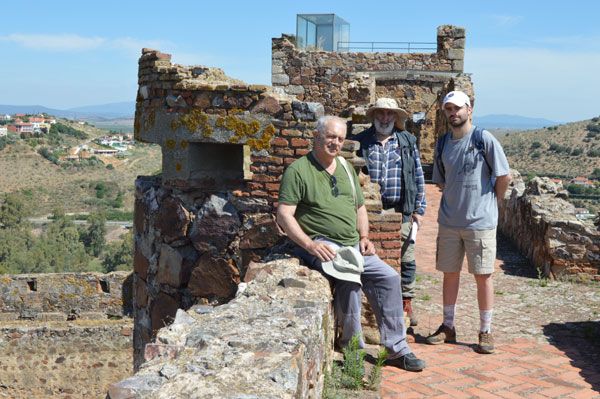 Medellin. Castillo, reportaje audiovisual de las fortificaciones republicanas. 14-06-2023. Republicano. Frente de  Extremadura.