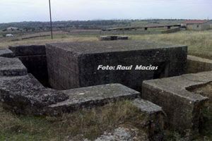 Casas de Don Pedro. Franquista. Frente de Extremadura.