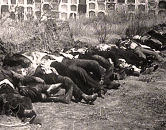 76 años después la matanza de Badajoz